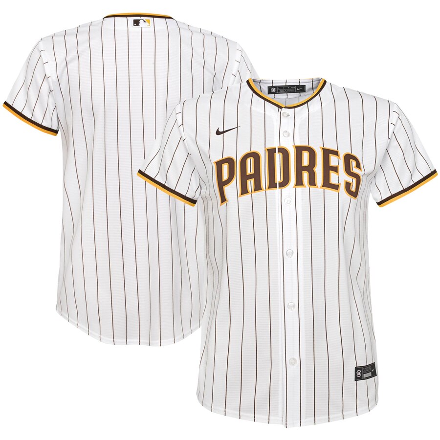 San Diego Padres Nike Youth Home 2020 MLB Team Jersey White